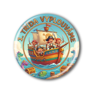 Připínací placka - Zápis do 1. třídy