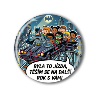 Připínací placka - Konec školního roku