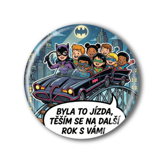 Připínací placka - Konec školního roku