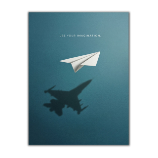 Motivační obraz "Představivost" pro vlastní tisk