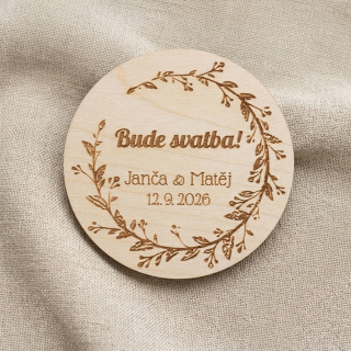Svatební magnetky