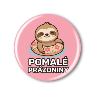 Připínací placka - Konec školního roku