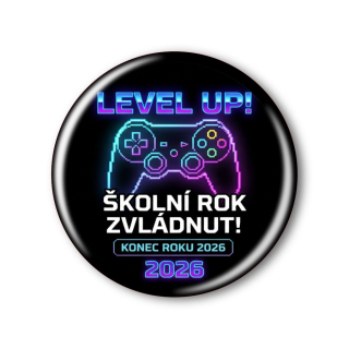 Připínací placka - Konec školního roku