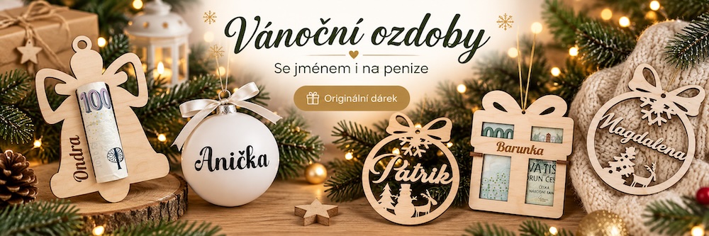 Vánoční dřevěné dekorace